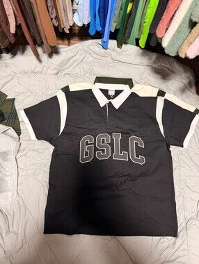 Gymdhark GSLC Black Contrast Polo Shirt